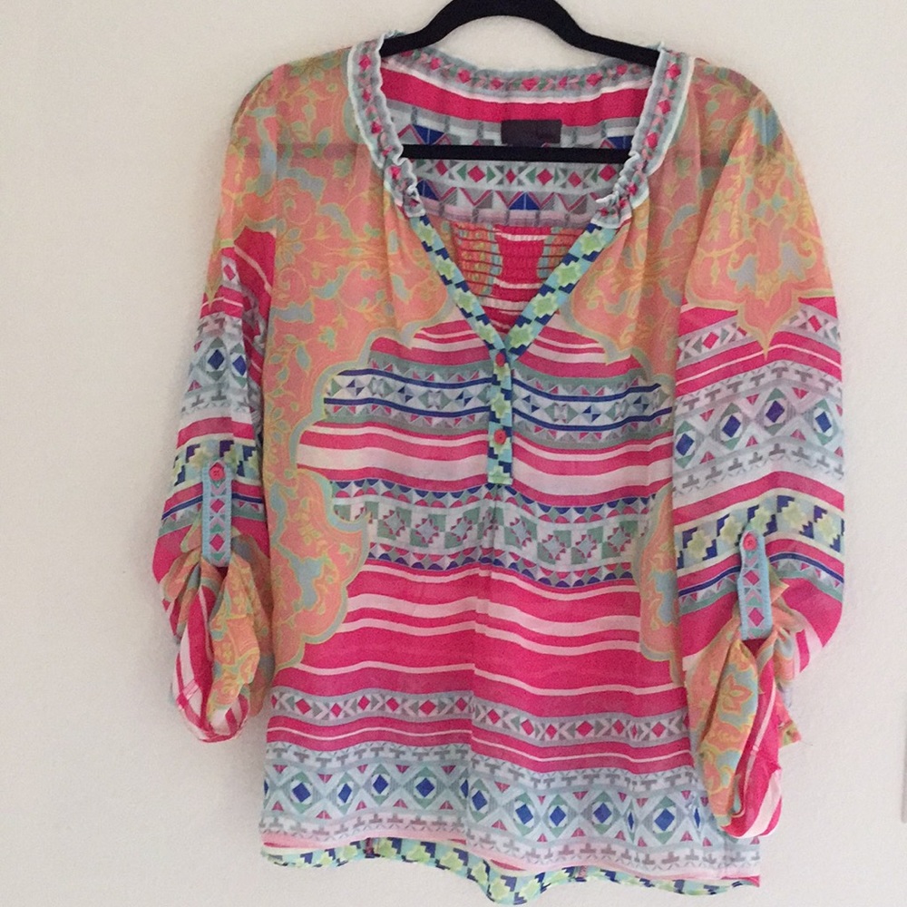 Women’s Hale Bob Silk Blouse